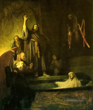 die Auferweckung des Lazarus Rembrandt Ölgemälde